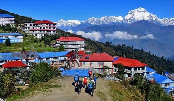 Gorepani Poon hill and Annapurna south Base camp Trek in 13 Days